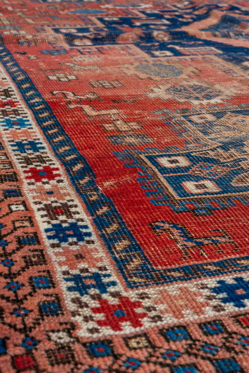 Vintage Shirvan Runner Rug (3' x 7')